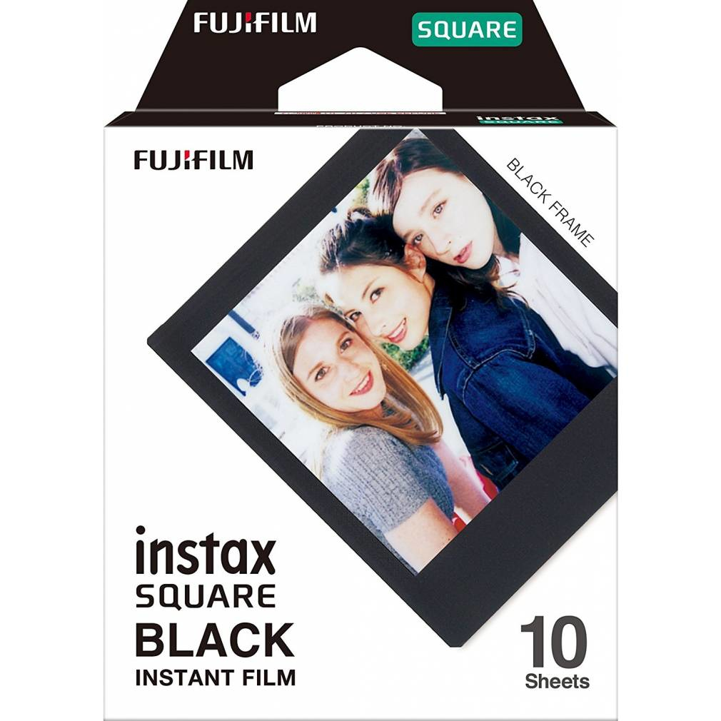 Fujifilm Instax Square 1x10 Black Frame - acquista su