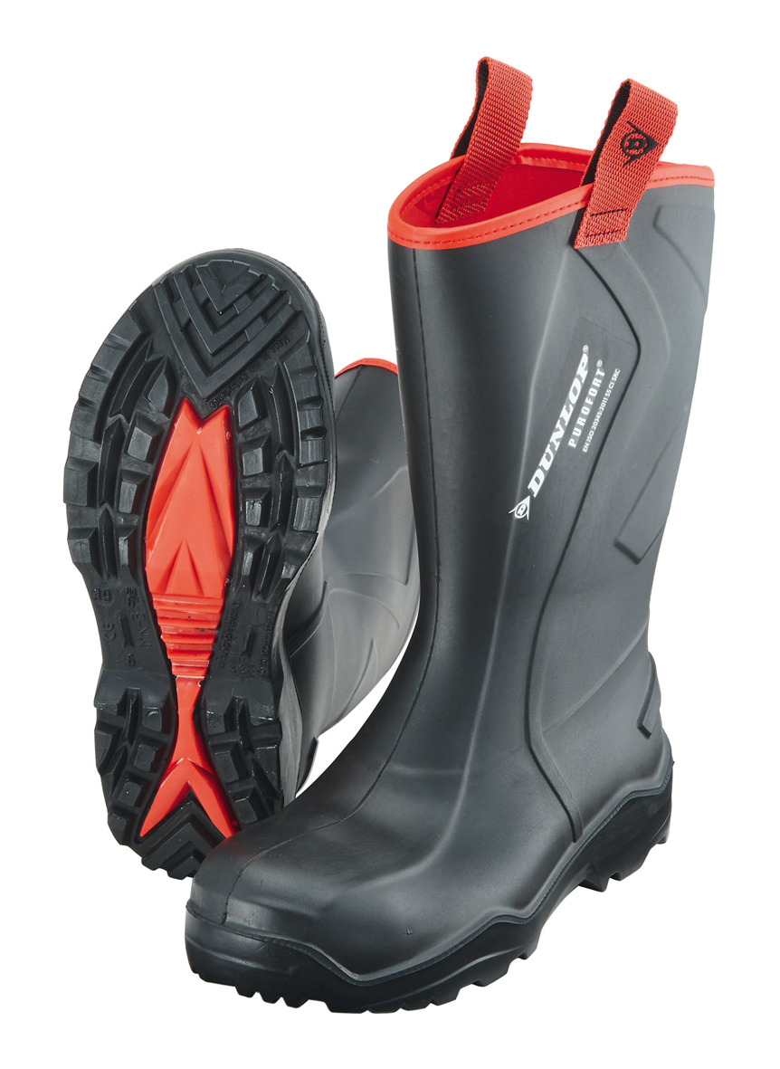 Dunlop Stivali Purofort + Rugged S5 CI SRC, nero, mis. 44 - acquista su