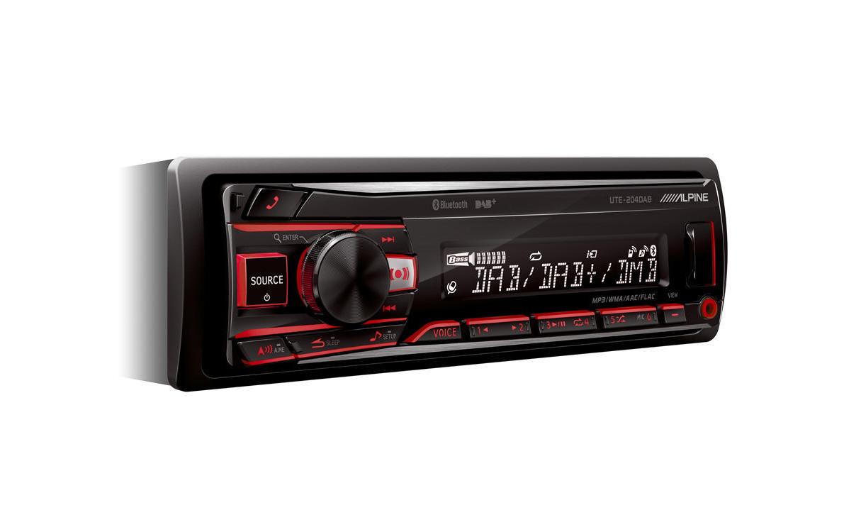 Alpine Autoradio Ute Dab Din Dab Bluetooth Kaufen Bei Buchmann Ch