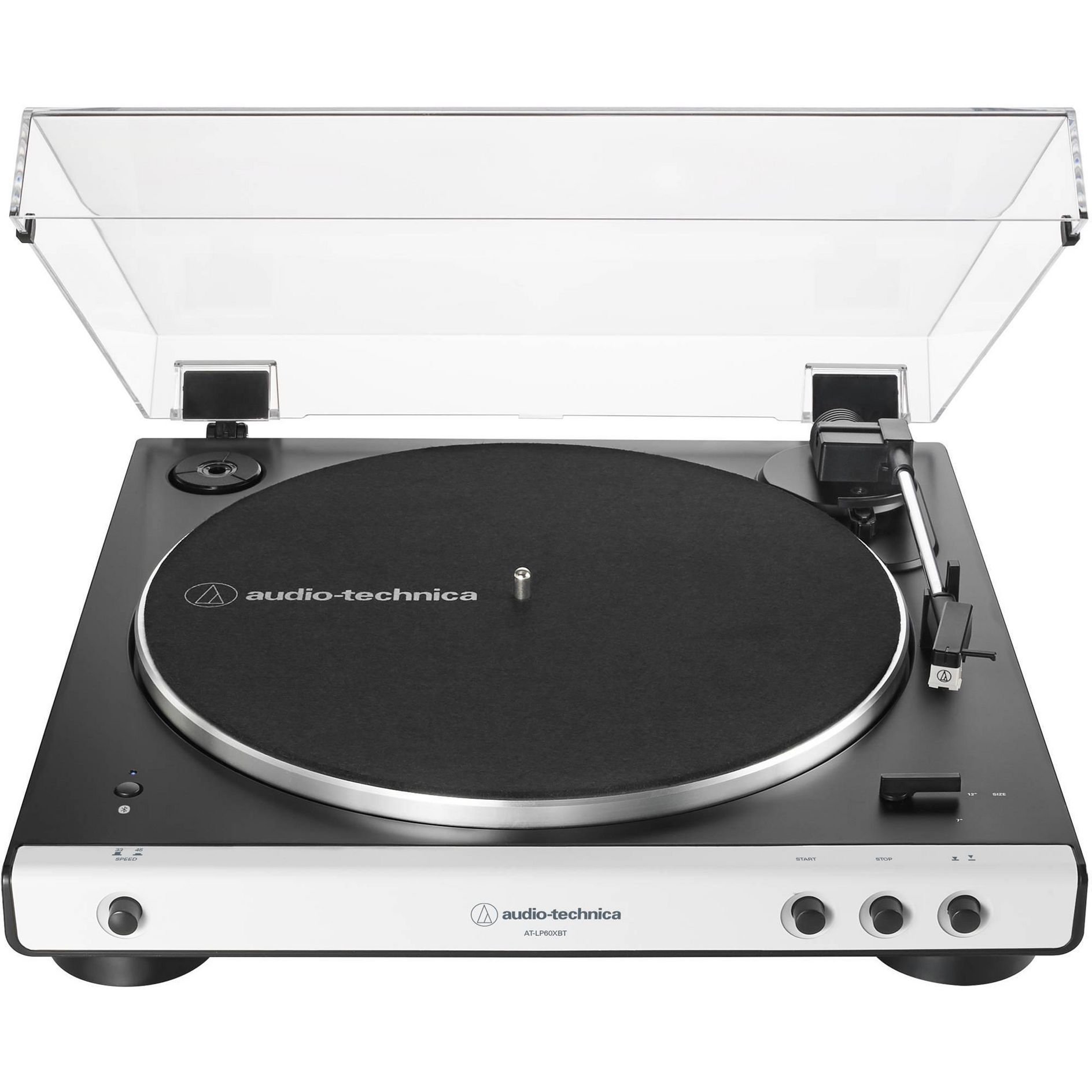 Audio technica turntable top with Bluetooth