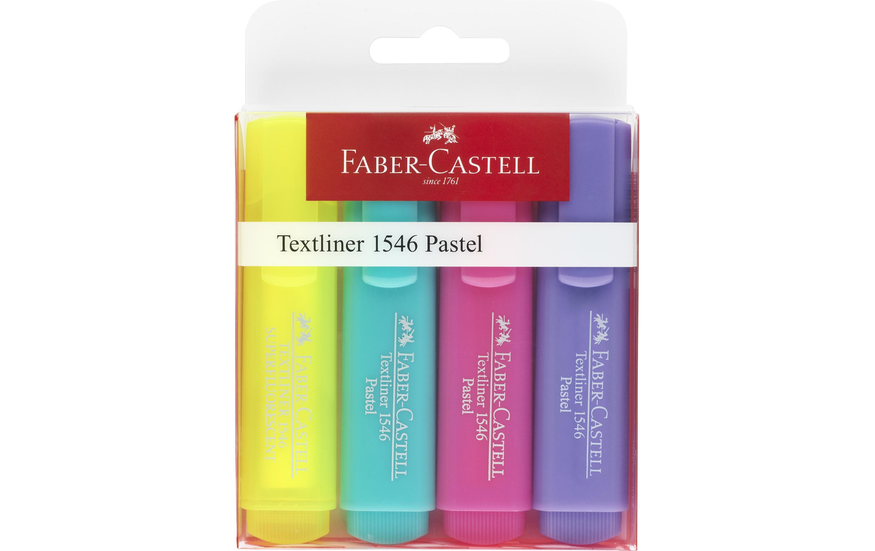 Evidenziatore a pennarello Faber-Castell Textliner 1546 Pastel