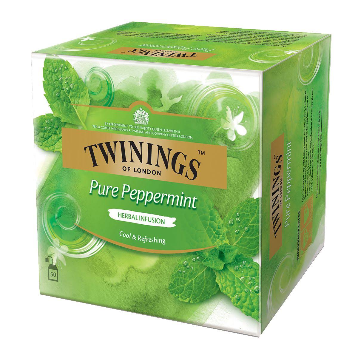 Thé vert à la menthe 50 sachets Twinings