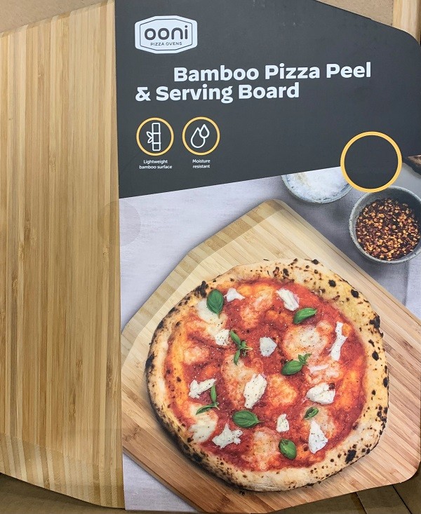 Ooni, pizza server in bambù da 40 cm: Perfetto per le vostre pizze