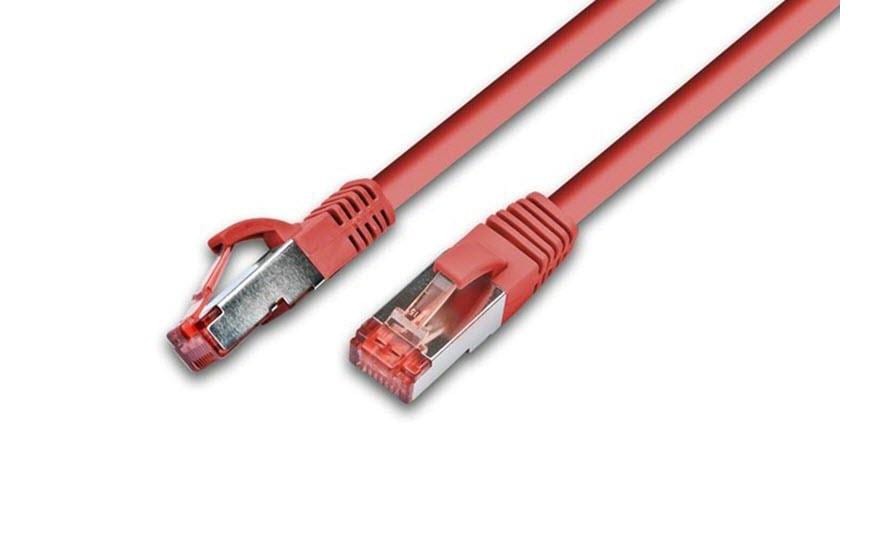 CAVO LAN ETHERNET UTP RJ-45 PATCH DI RETE INTERNET ROSSO 3m 3