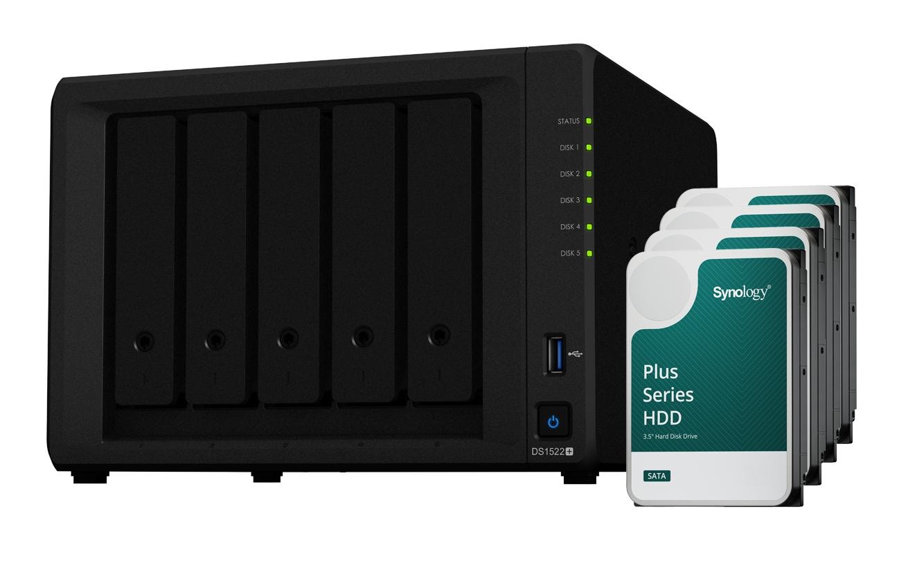 Acheter NAS 5 baies Synology DiskStation DS1522+ (DS1522+)