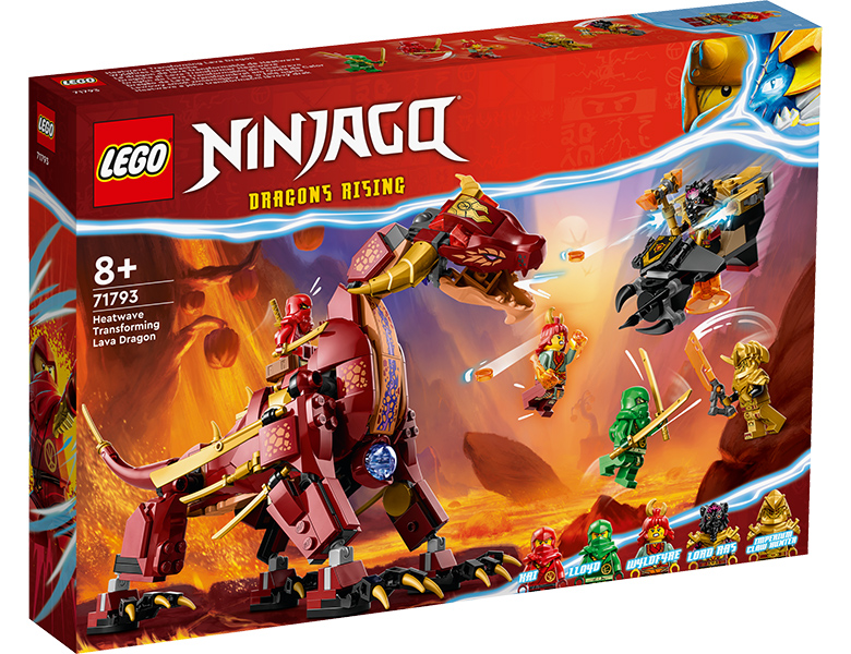 LEGO Drago di Lava Wyldfires (71793) - acquista su