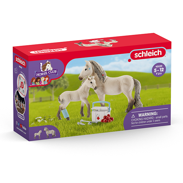 Schleich Set Primo soccorso + Cavalli Figure islandesi disponibili solo in  questo set - acquista su