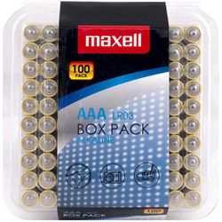 Maxell Battery AAA 100 pieces