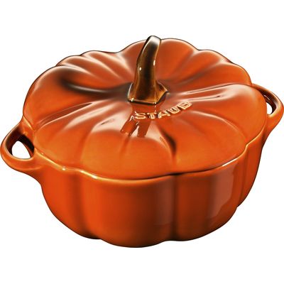 Staub Cocotte 12 cm, Kürbis, Zimt, Keramik