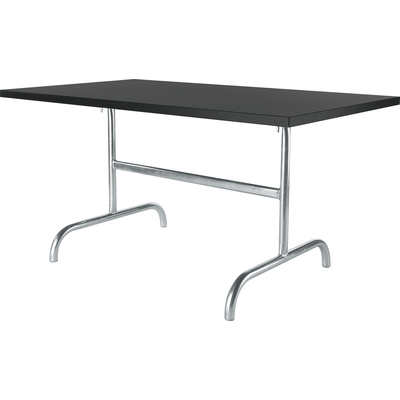 Schaffner Metal table Säntis 140x80 - Hot Dip Galvanized - Anthracite