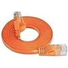 SLIM patchcord Cat 6, UTP, 0.25 m, orange