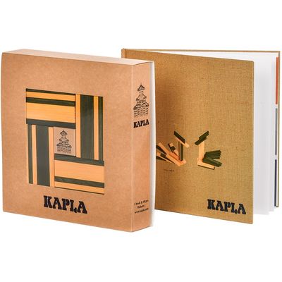 Kapla Colore giallo oliva con libro