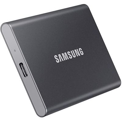 Samsung External SSD Portable T7 Non-Touch, 4000 GB, Titanium Bild 6