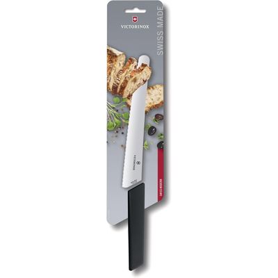 Victorinox Coltello da pane Swiss Modern Black Bild 4