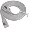 SLIM patchkabel  Cat 6, STP, 2 m, Grau thumb 1