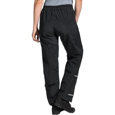 VAUDE Pantaloni da pioggia Yaras III Donna nero 36-NORMALE Bild 4