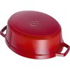 Staub Topf oval Vitamin Kirschrot 6.5 lt. 33cm thumb 1