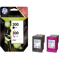 HP Combopack Nr. 300 (CN637EE) BK, Color