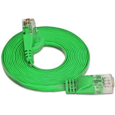 SLIM câble patch Cat 6, UTP, 15 m, vert