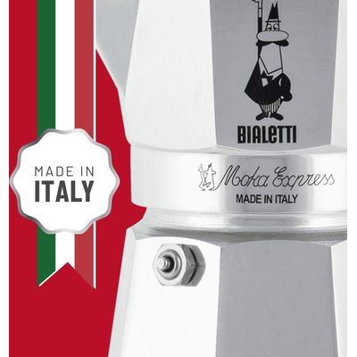 Bialetti Caffettiera Moka Express per 3 tazze Bild 5