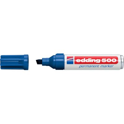 Edding Permanent Marker 500-3 blau Nr. 500-3 Bild 3