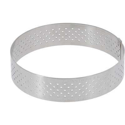 de Buyer Tortenring rund perforiert Ø8.5cm H: 2cm