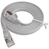 SLIM patchkabel  Cat 6, STP, 0.25 m, Grau thumb 5