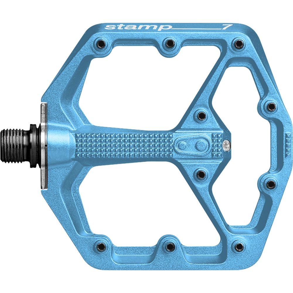 Crankbrothers Timbro a pedale 7 piccolo blu elettrico Bild 1