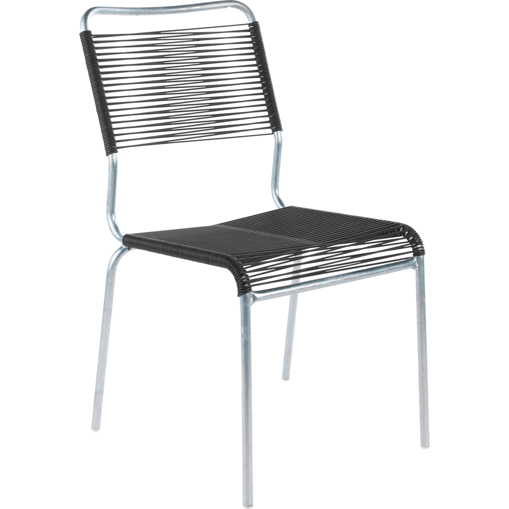 Schaffner Chaise spaghetti Rigi sans accoudoirs - Galvanisée à chaud - Anthracite Bild 1