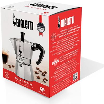 Bialetti Caffettiera Moka Express per 18 tazze Bild 8