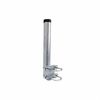 Palotec Steel pole 50cm with 2 tooth clamps for railing