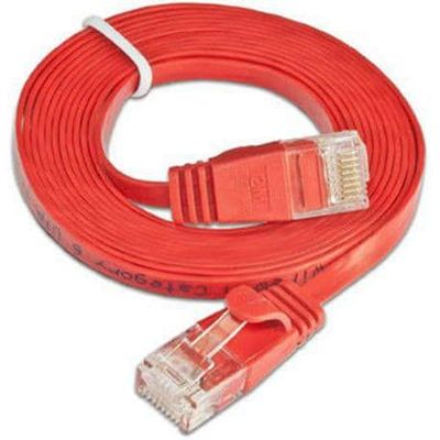 SLIM Câble de patch Cat 6, UTP, 2 m, rouge Bild 2