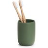 Zeller Present Toothbrush tumbler modern green thumb 0