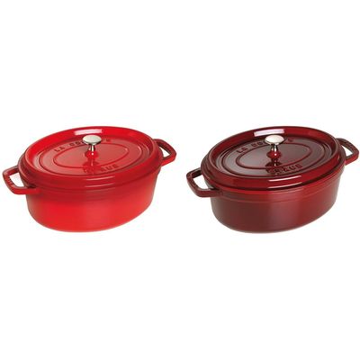 Staub Topf oval Vitamin Grenadine 4.3 lt. 29cm