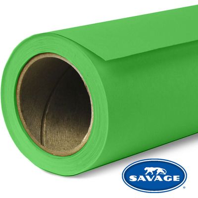 Savage Fond 2.72mx 11m paper tech green Bild 8