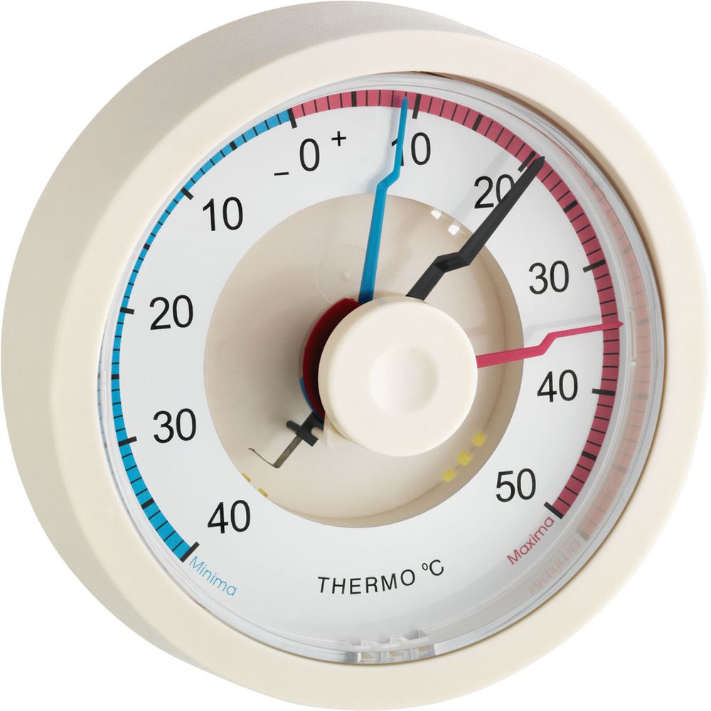 TFA Thermometer Maxima-Minima elfenbein 11.4cm 10.4001 Bild 1