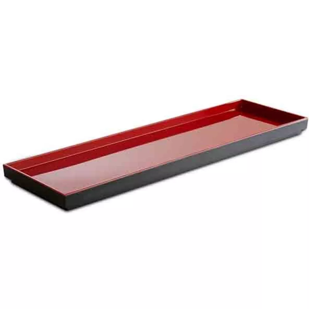 Aps Asia Plus GN tray 2/4 53x16.2cm black/red Bild 1