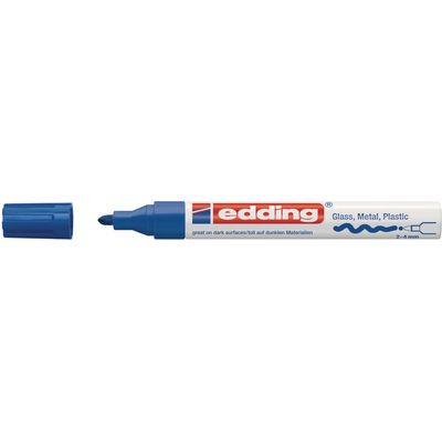 Edding Marqueur Peinture 750 CREA Bleu