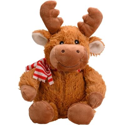 Welliebellies Warm cuddly toy moose (30cm)