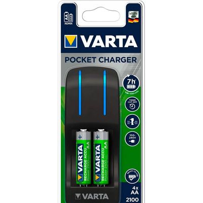 Varta Battery charger. Pocket 4xAA incl.4xAA 2100mAh Bild 2