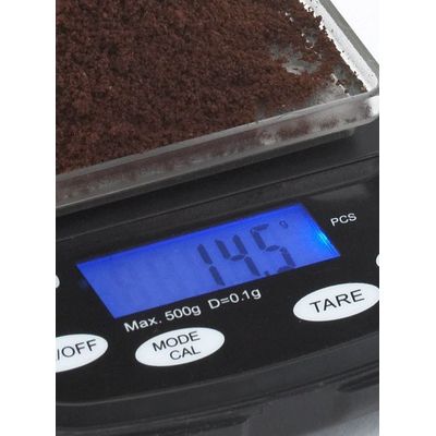 JoeFrex Digital Waage pocket scale zum Abwiegen von Pulvermengen bis 500gr. Bild 4