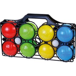 Happy People Set di bocce 8 palline 10 pezzi palla circa 7 cm