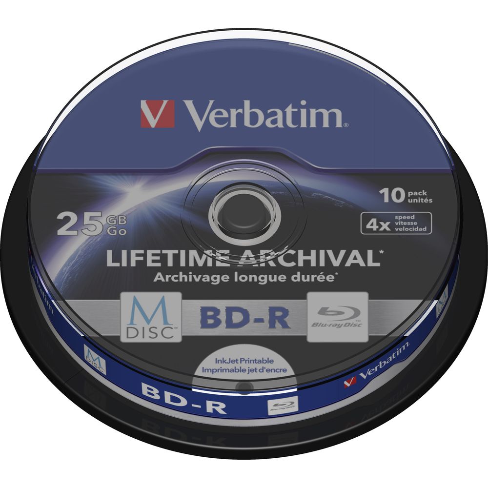 Verbatim BD-R M-Disc 25 GB, mandrino (10 pezzi) Bild 1