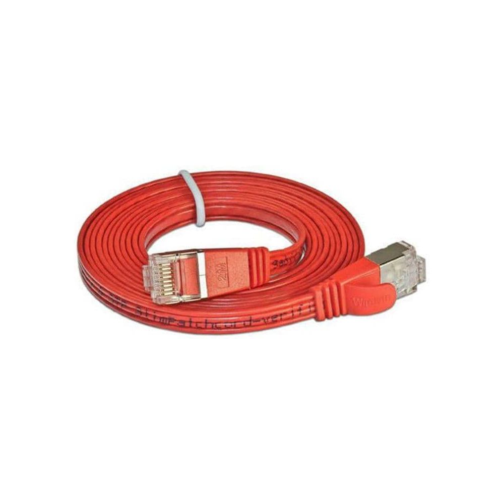 SLIM câble patch Cat 6, STP, 20 m, rouge Bild 1