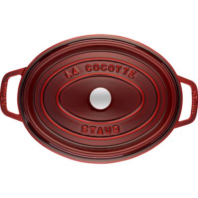 Staub Topf oval Vitamin Grenadine 5.4 lt., 31cm Bild 4