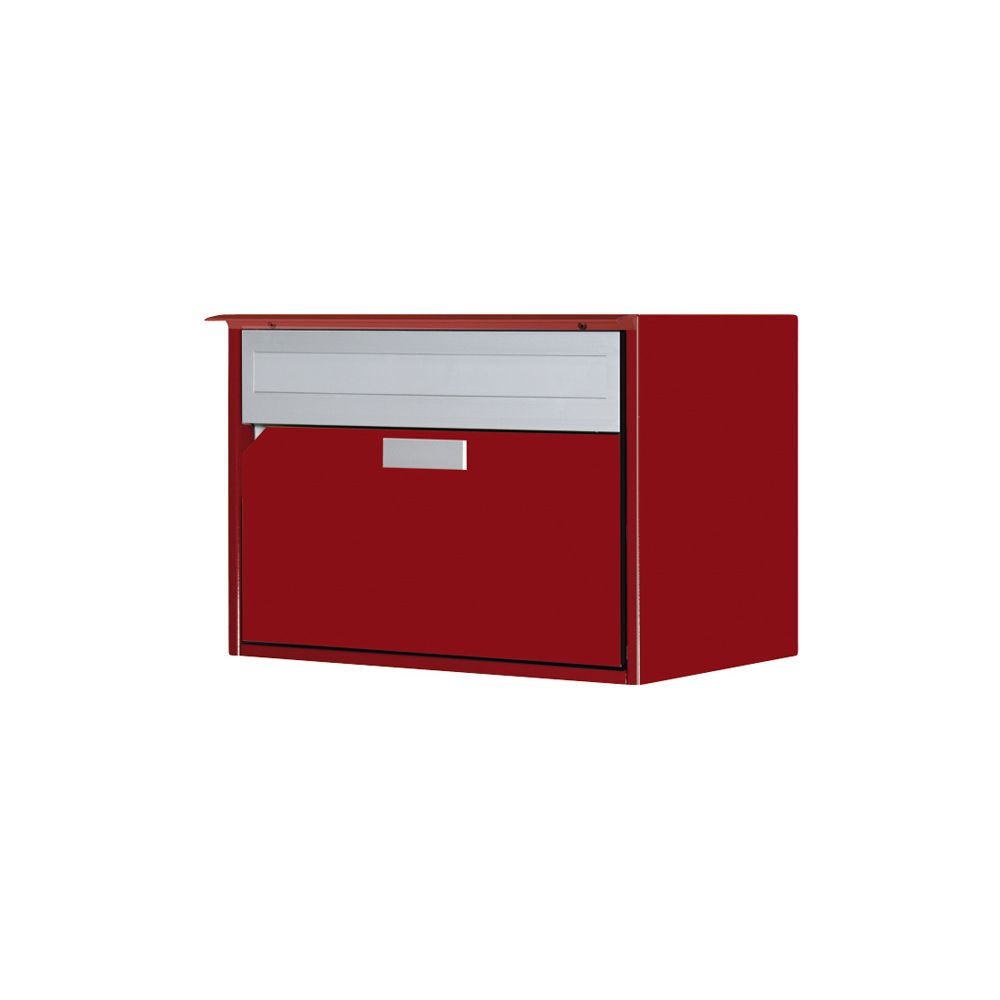 Huber Letterbox Alu400 ruby red RAL 3003 Bild 1