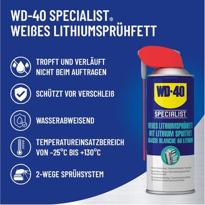 WD-40 Specialist Grasso Bianco al litio 