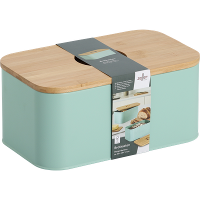 Zeller Present Bread box with bamboo lid 30x18x14 cm Bild 3