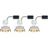 Paulmann Faretto da incasso Cole Coin 3-Stepdim Set, 18W, 2700 K, bianco/oro thumb 0