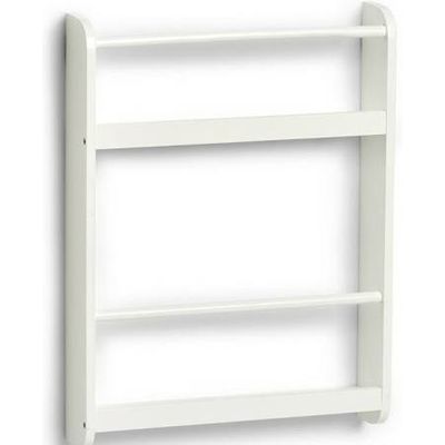buy Zeller at MDF 42x9x56cm white Wall Present 2 shelves shelf -